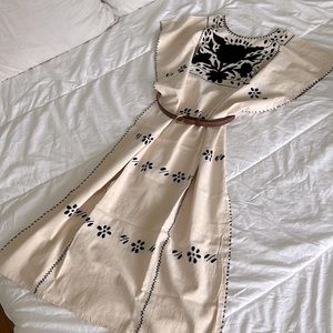 Amazing Embroidered Mexican Dress